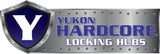 Yukon Gear Hardcore Locking Hub Set For Dana 44 / GM & Ford 1/2 & 3/4 Ton / 19 Spline Yukon Gear & Axle Differential Install Kits  AXOPROS