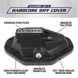 Yukon Gear Hardcore Nodular Iron Cover for Chrysler 9.25in Rear Differential Yukon Gear & Axle Diff Covers  AXOPROS