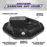 Yukon Gear Hardcore Nodular Iron Cover for Chrysler 9.25in Rear Differential Yukon Gear & Axle Diff Covers  AXOPROS