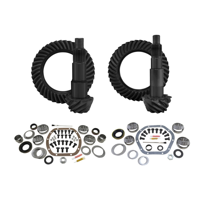 Yukon Gear & Install Kit Package For Jeep JK (Non-Rubicon) in a 4.56 Ratio Yukon Gear & Axle Differential Install Kits  AXOPROS