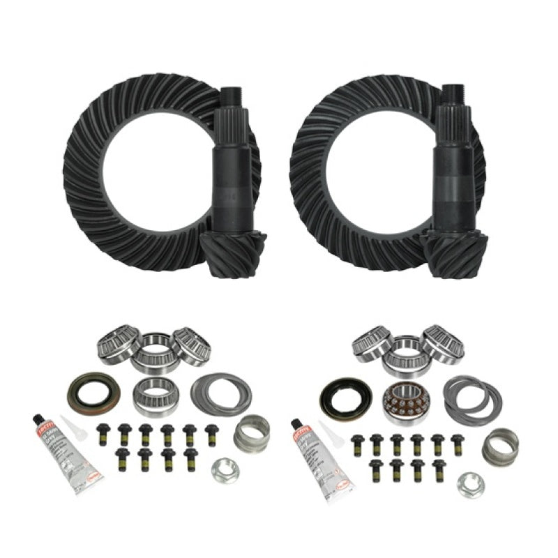 Yukon Gear & Install Kit Package for Jeep Rubicon JL/JT w/D44 Front & Rear in a 5.13 Ratio Yukon Gear & Axle Differential Install Kits  AXOPROS