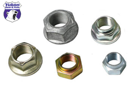 Yukon Gear Rplcmnt Pinion Nut For Model 20 & 35 / Dana 30/44 JK - 7/8-20 Thread / 1 1/8 Socket Yukon Gear & Axle Hardware - Singles  AXOPROS