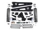 Zone 5" Radius Arm Suspension Lift Kit 3" Rear Block 3 Leaf Main - No Shocks Zone Offroad Suspension Lift Kit  AXOPROS