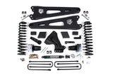 Zone 7" Radius Arm Suspension Lift Kit 4.5" Rear Block - No Shocks Zone Offroad Suspension Lift Kit  AXOPROS