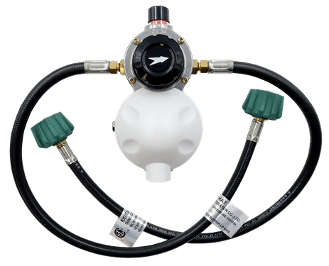 AP Products 028-606024 - Auto Change Over Propane Regulator Kit with Pigtails