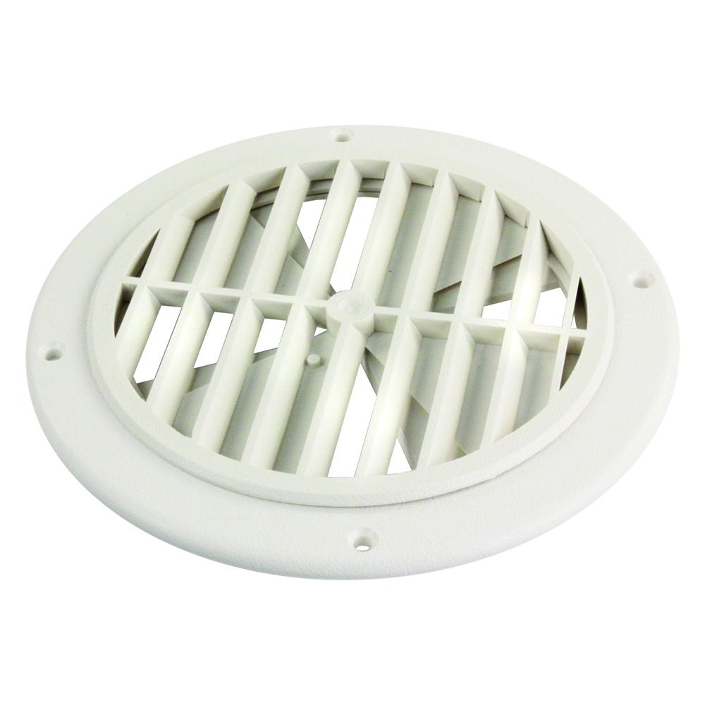 Thetford GRILL2D-A - 5-1/4" Polar White Round Ceiling Vent