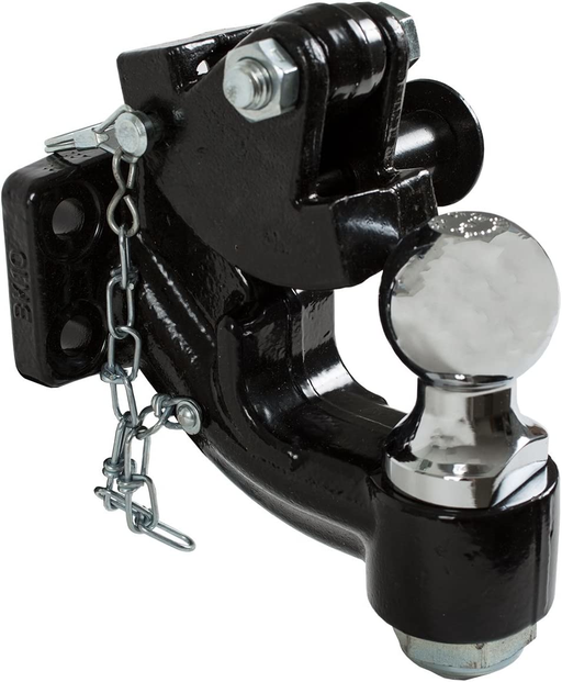 Buyers 10057 - 10 Ton Combination Hitch With Mounting Kit - 2-5/16 Inch Ball Black