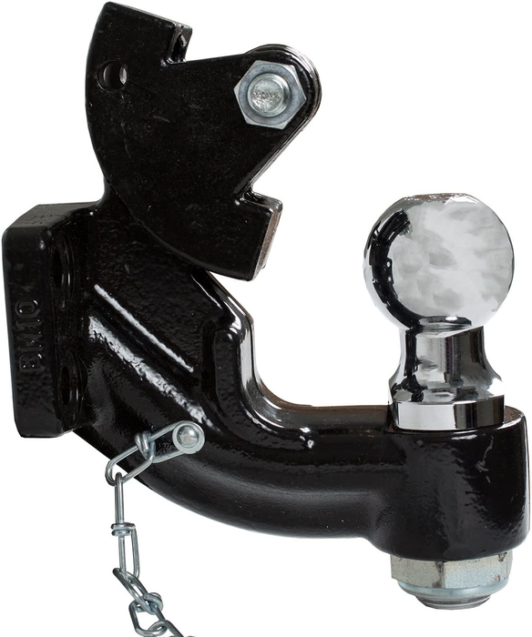 Buyers 10057 - 10 Ton Combination Hitch With Mounting Kit - 2-5/16 Inch Ball Black