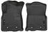Husky Liners® • 13981 • WeatherBeater • Floor Liners • Black • Front • Toyota Tacoma 18-22