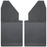 Husky Liners 17112 - 14" Wide Mud Flaps Kick Back with black weight