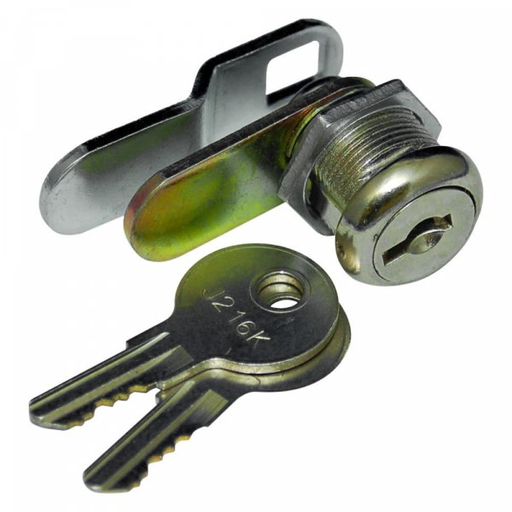Prime Products 19-3100 - 0.6" long Standard Baggage Key Cam Lock