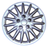 RTX 18814P-D-1  (SOLD PER UNIT) ABS Wheel Cover - Silver 14"