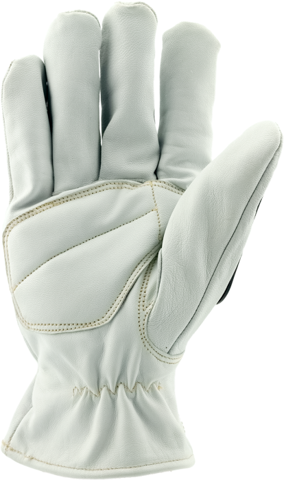 Prime Lite 23-912L - White Lizard Goat Leather Work Gloves with TPR - L