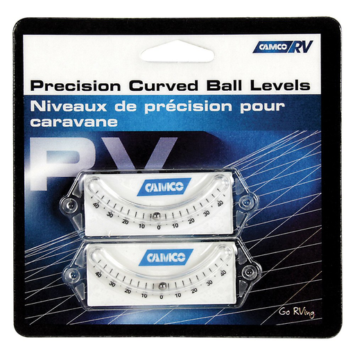 Camco 25553 - Level - Precision Curved Ball  - 2 per card