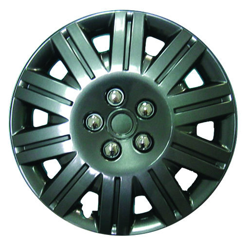 RTX 41915GM - (4) ABS Wheel Covers - Gunmetal 15"