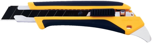 Olfa 1072198 - LA-X 18mm Fiberglass Rubber Grip Heavy-Duty Utility Knife