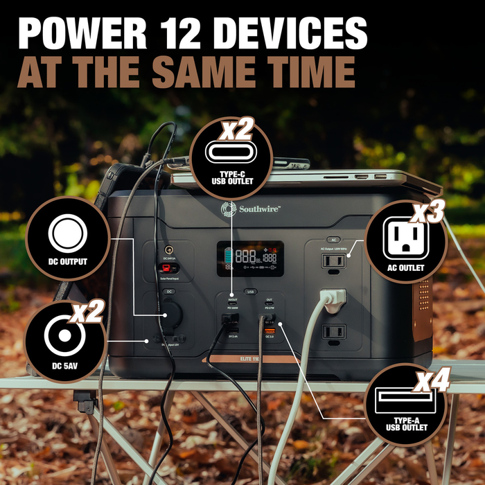Southwire 53253 - Elite 1100 Series™ Portable Power Station