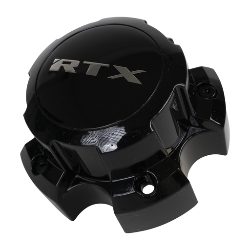 RTX 5905L112BBRT - Center Cap Gloss Black & LOGO with RTX Offroad Chrome