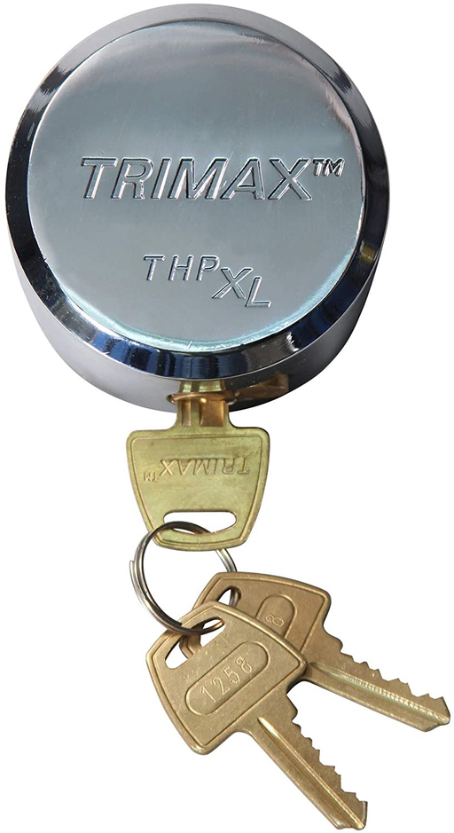 Trimax THPXL "Hockey Puck" Internal Shackle Trailer Door Lock - Rekeyable