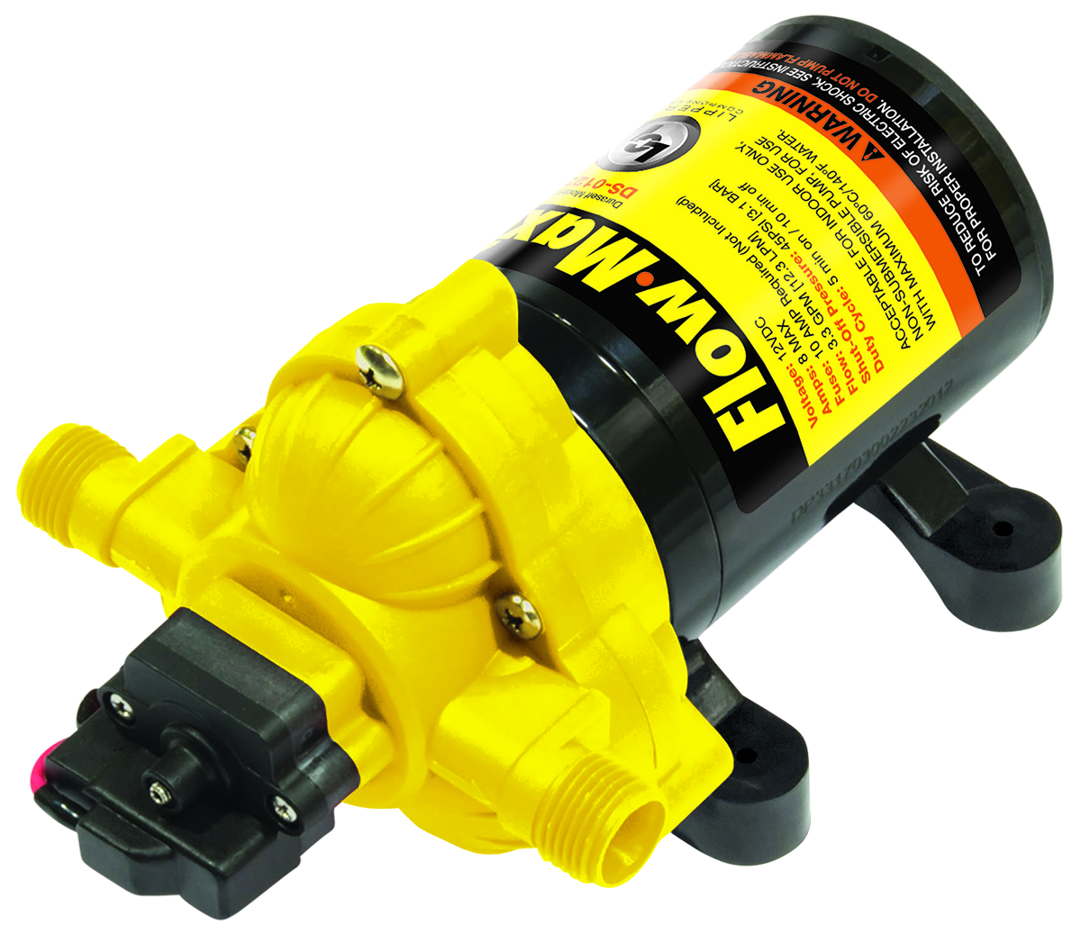 FLOW-MAX WATER PUMP 12V 3.0 GPM