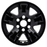 7565-GB - (4) 17'' Gloss Black ABS OEM Style Wheel Skins SILVERADO 1500 14-18