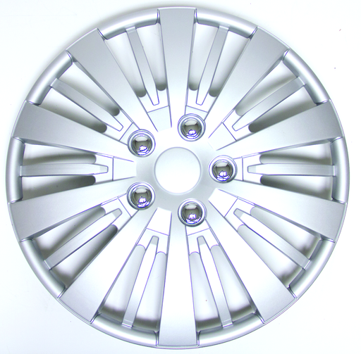 RTX 80-1465S  - (4) ABS Wheel Covers - Silver 15"