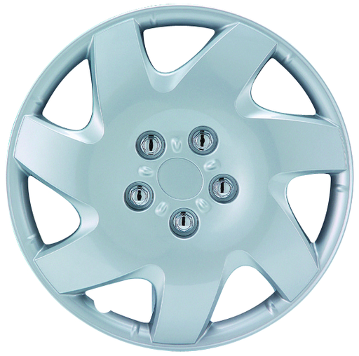 RTX 80-885S - (4) ABS Wheel Covers - Silver 15"