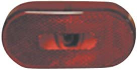 Fasteners Unlimited 89-121R - Replacement lens Red clearance light