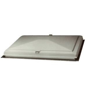 Hengs White Cover Only for 22" Vent