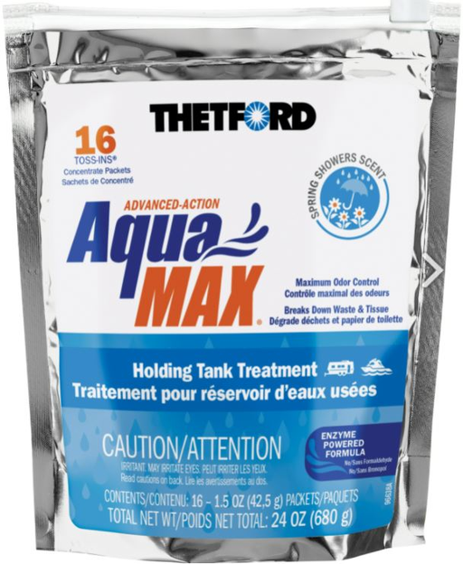 Thetfdord 96631 - Aquamax Toss-ins Spring Showers 16 Dissolvable Packets