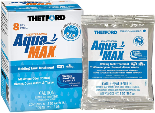Thetford 96633 - Aquamax Spring Showers Dri 8 Pack 2 Oz Packets