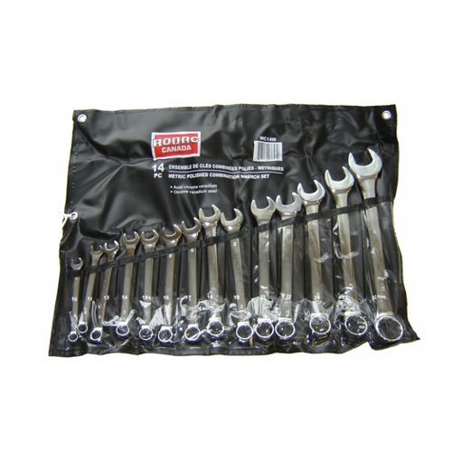 Rodac RDWC14M - Combination Wrench Set - 14 Pieces