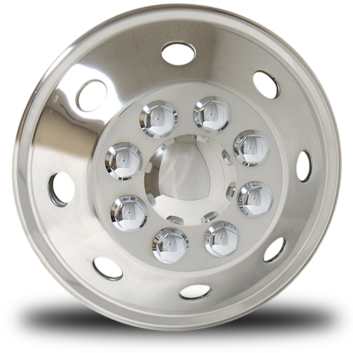 Style Line AL-160CP - (4) 16" Chrome ABS Wheel Covers