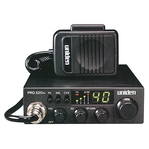 Uniden PRO520XL - Compact Mobile CB Radio with PA/CB Switch