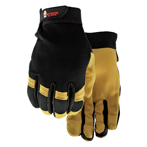 Watson 005M - Flextime™ Work Gloves Black/Tan - Medium