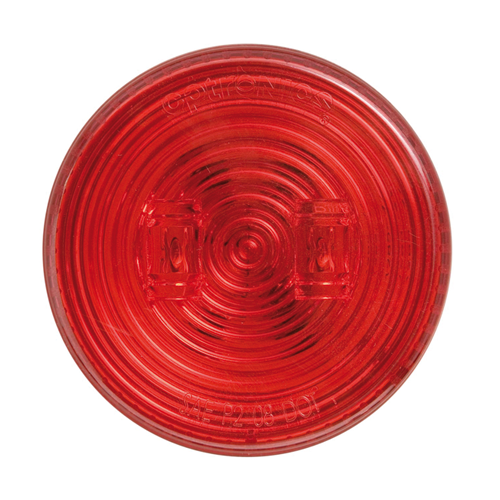 LED 2.5" CLEAR LIGHT RED