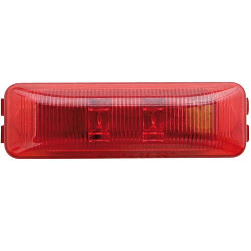 LED THINLINE CLEAR LIGHT ROUGE