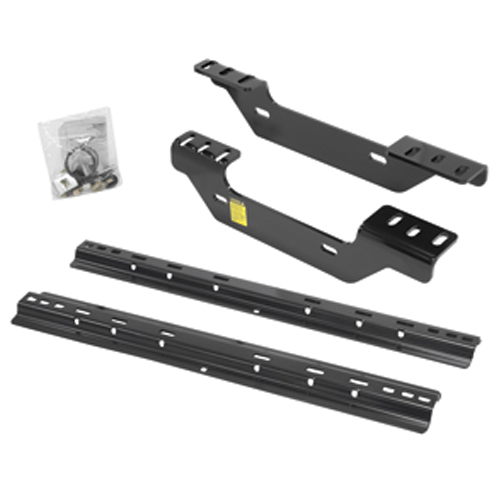 Reese 50064-58 - Quick Install Fifth Wheel Mounting Brackets With Rails for Chevy Silverado/Sierra 99-19