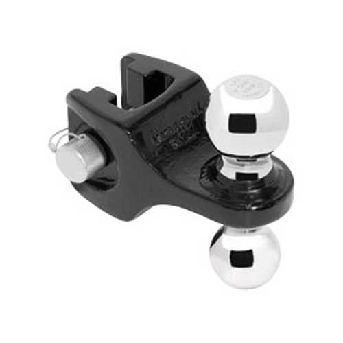 Draw-Tite 63076 - Trailer Hitch Ball Mount Accessory, Adjustable Dual-Ball, 14,000 lbs. Capacity, Black