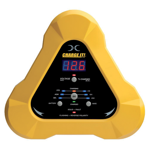 Solar 4520 - Automatic Battery Charger with LED Progress Indicator