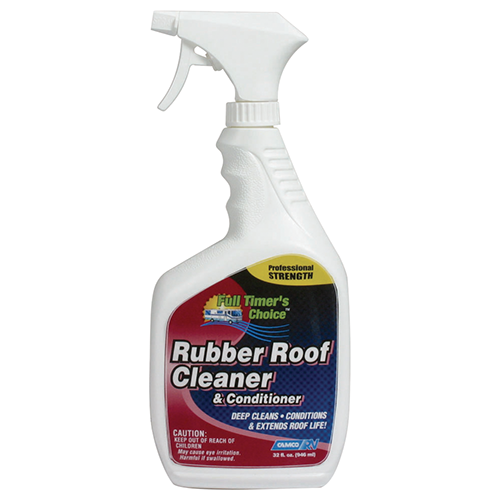 Camco 41060 Rubber Roof Cleaner  - Pro-Strength, 32 oz  Bilingual