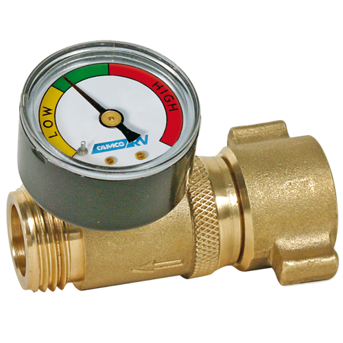 Camco 40064 Water Pressure Regulator  - with gauge