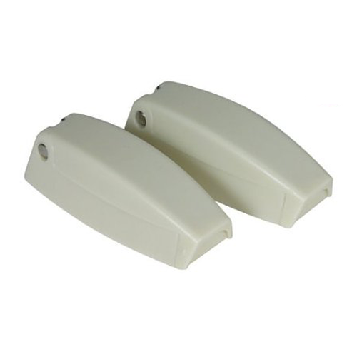 Camco 44163 - Baggage Door Catches  - 2/Pack Colonial White