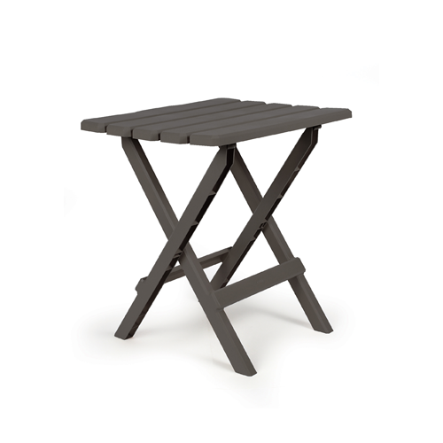 Camco 51885 - Large Adirondack Table - Plastic, Charcoal