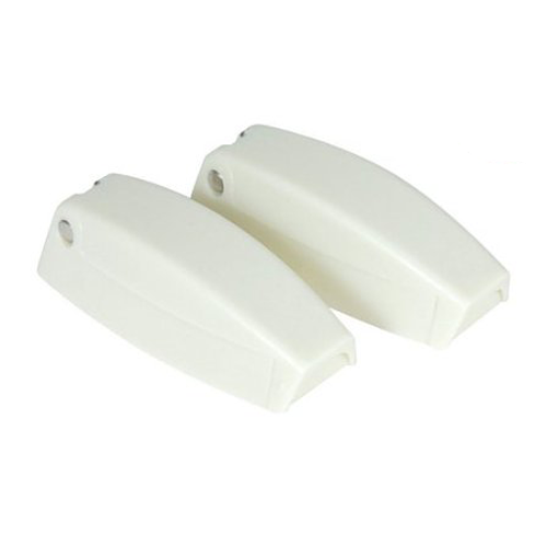 Camco 44173 - Baggage Door Catches  - 2/Pack Polar White