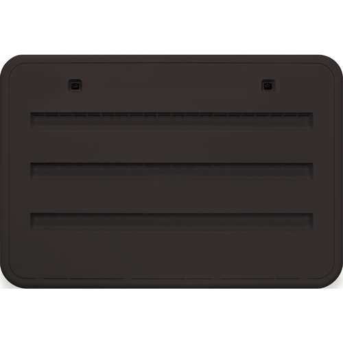 Norcold 621156BK - Black Air Intake Side Refrigerator Vent