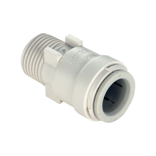 MALE CONNECTOR, 3/8"CTS x