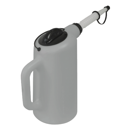 OIL DISPENSER WITH CAP AND LID