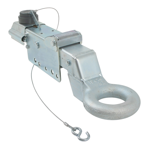 Titan 4093200 - Bolt On Drum Brake Actuator with Lunette Ring - 8,000 lb - Zinc-Plated