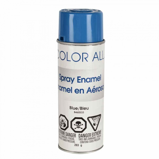 Krylon B460533-6 - Color All Enamel Spray Paint - Gloss Blue - 16 oz - Pack of 6